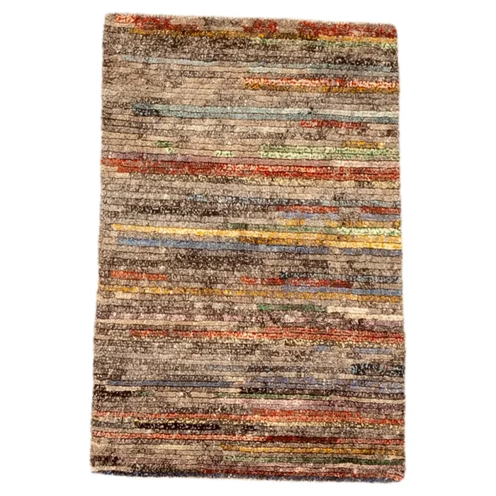 1′ 8″ x 2′ 7″ (02×03) Nepalese Contemporary Wool Rug #010464