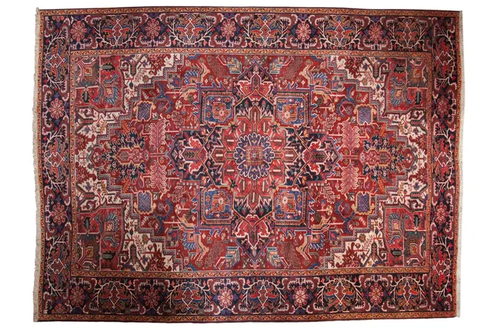 10×13.5 Vintage Heriz Carpet