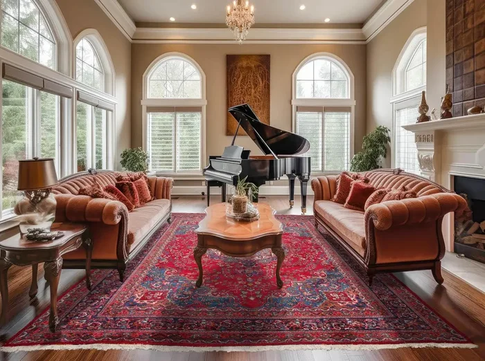 10×14 Red Antique Hand Knotted 100% Wool Traditional Oriental Area Rug