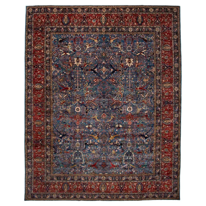 10′ 0″ x 12′ 7″ (10×13) Afghan Bidjar Wool Rug #018206