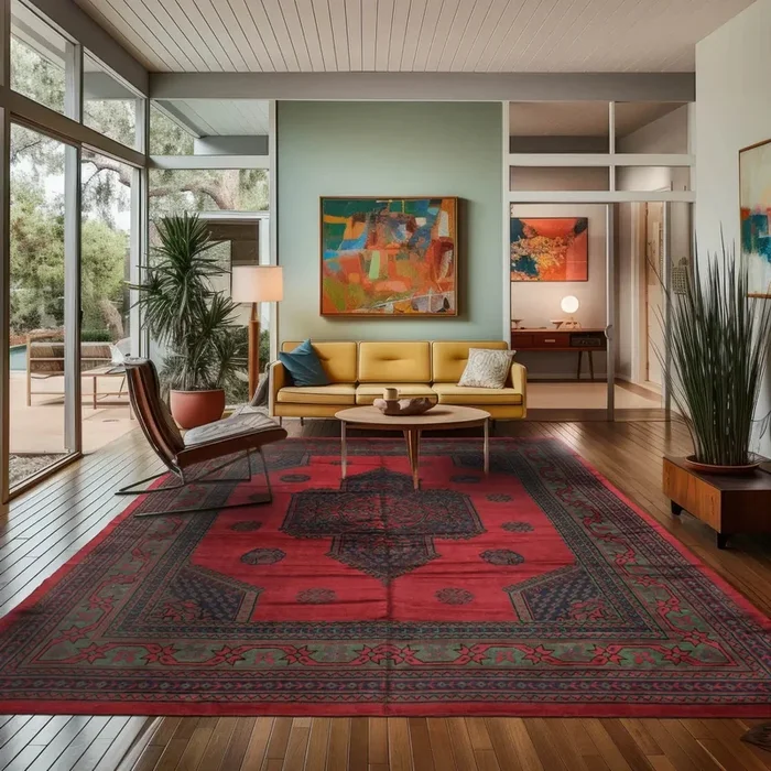 10′ 9”x12′ 11” Persian Wool Oriental Area Persian Rug