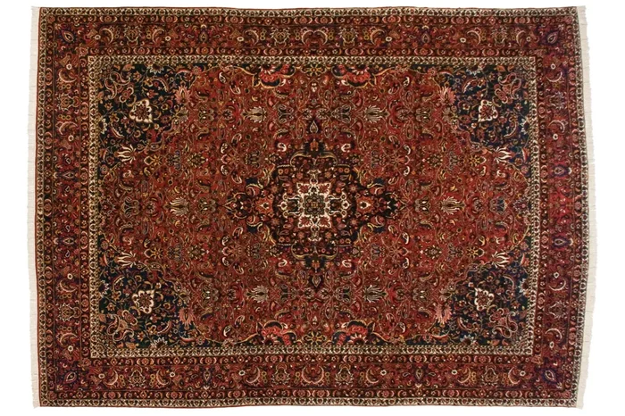 11×15 Vintage Bakhtiari Carpet