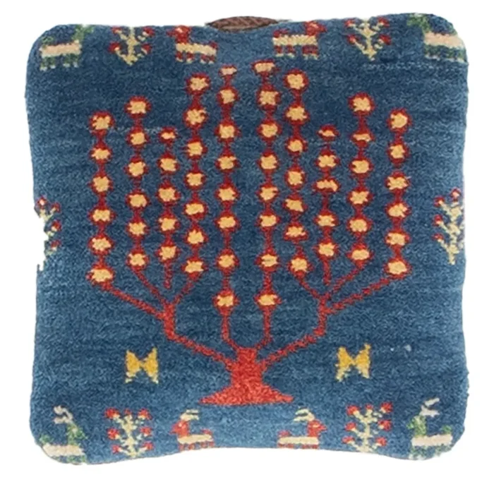 12″ x 12″ x 3″ Knotted Pillow Collection Tribal Pillow #016231
