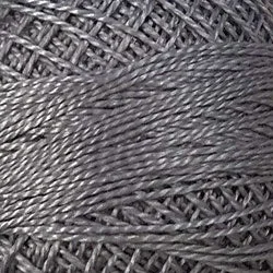 122 Light Medium Gray Pearl Cotton #8