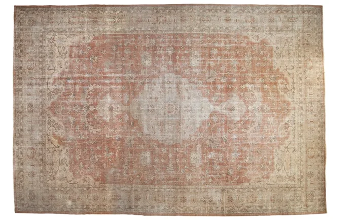 13×19.5 Vintage Distressed Sparta Carpet