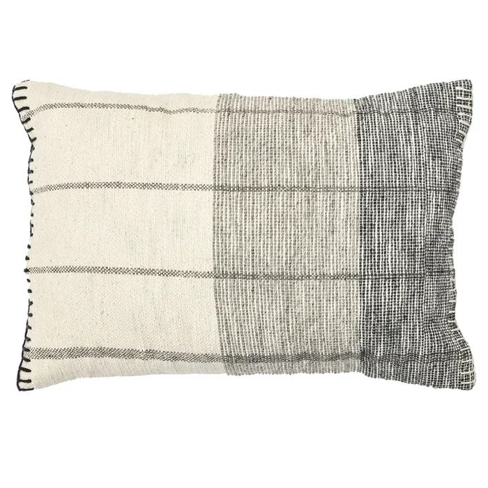 16″ x 24″ x 6″ Woven Pillow Collection HMS-WC Wool Pillow #017493