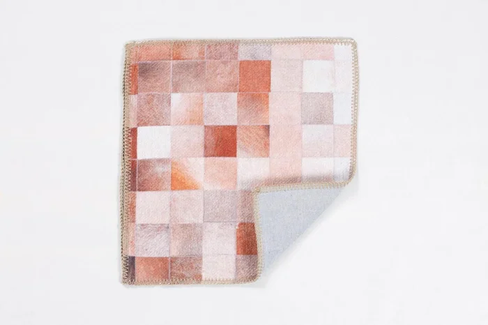 18″ Cowhide Patchwork Pillow Cover – Handmade Boho Cushion, Vintage Kilim-Inspired Throw Pillow for Sofa or Bed