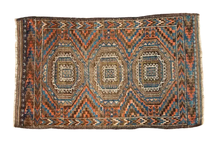 2×3.5 Antique Beshir Rug