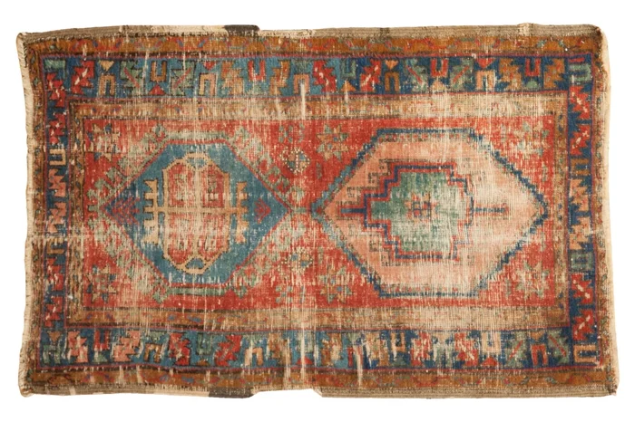 2×4.5 Distressed Antique Bakshaish Rug Runner
