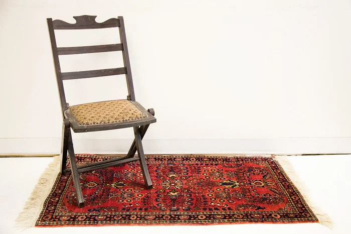 2×4 Red Vintage Rug