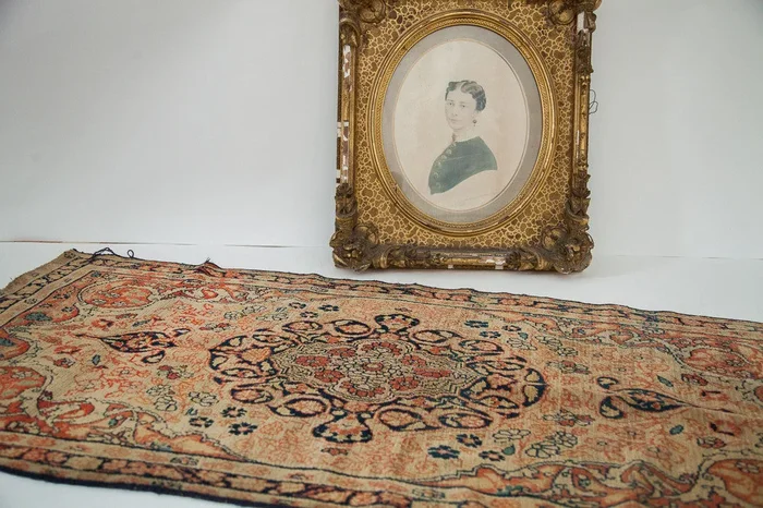 2×5 Antique Senneh Baft Rug