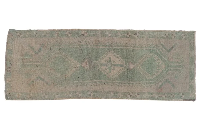 2×5 Vintage Distressed Oushak Rug Runner