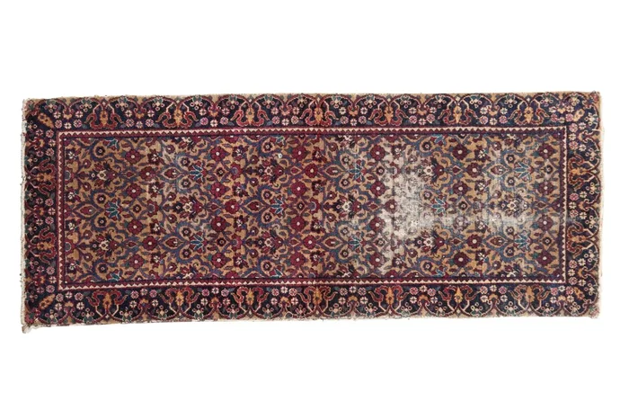 2×5 Vintage Yazd Rug Runner