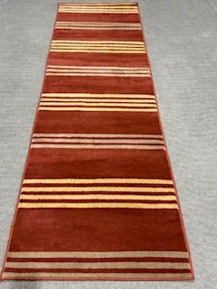 2×6 Red Runner Rug