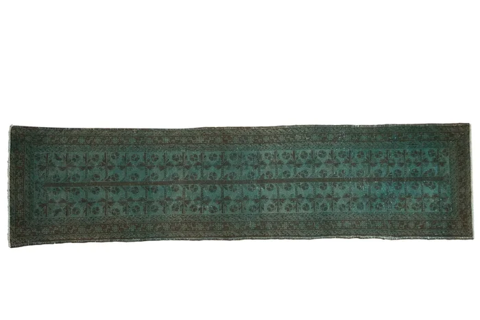2×8.5 Vintage Overdyed Belouch Rug Runner