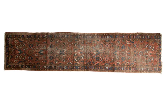 2.5×11 Vintage Heriz Rug Runner
