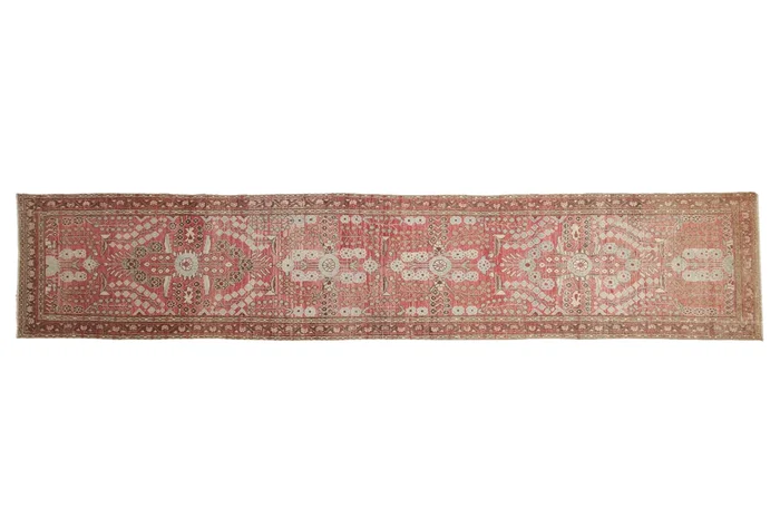 2.5×13 Vintage Distressed Dargezine Rug Runner