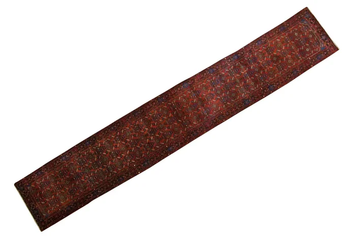 2.5×17 Vintage Engelas Rug Runner
