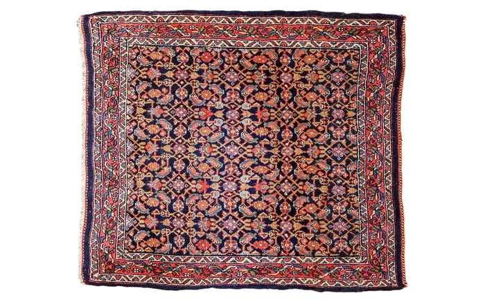2.5×2.5 Vintage Bijar Square Rug