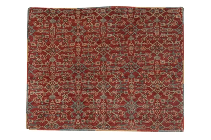 2.5×3 Vintage Fragment Mahal Square Rug