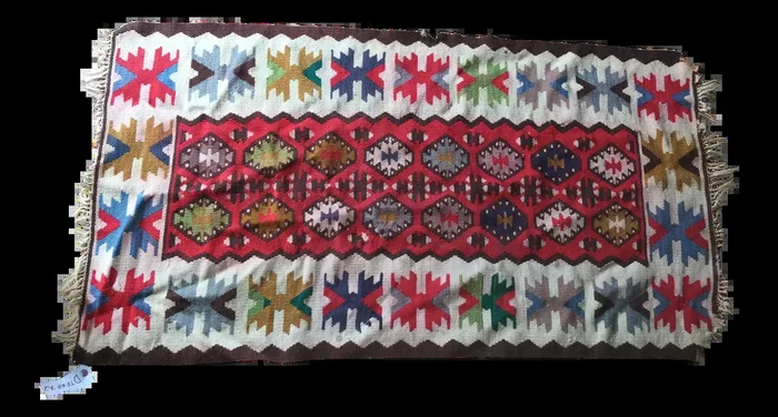 2.5×4.5 Vintage Turkish Kilim Rug