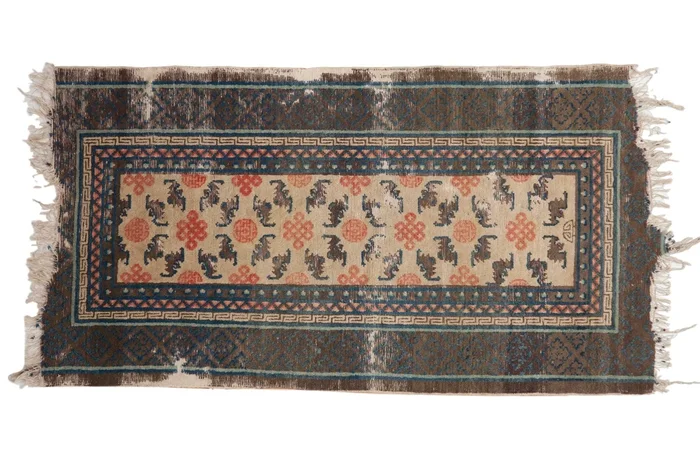 2.5×5 Antique Ningxia Rug Runner