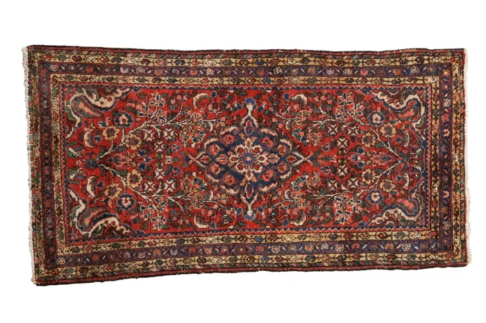 2.5×5 Vintage Borchalou Rug Runner