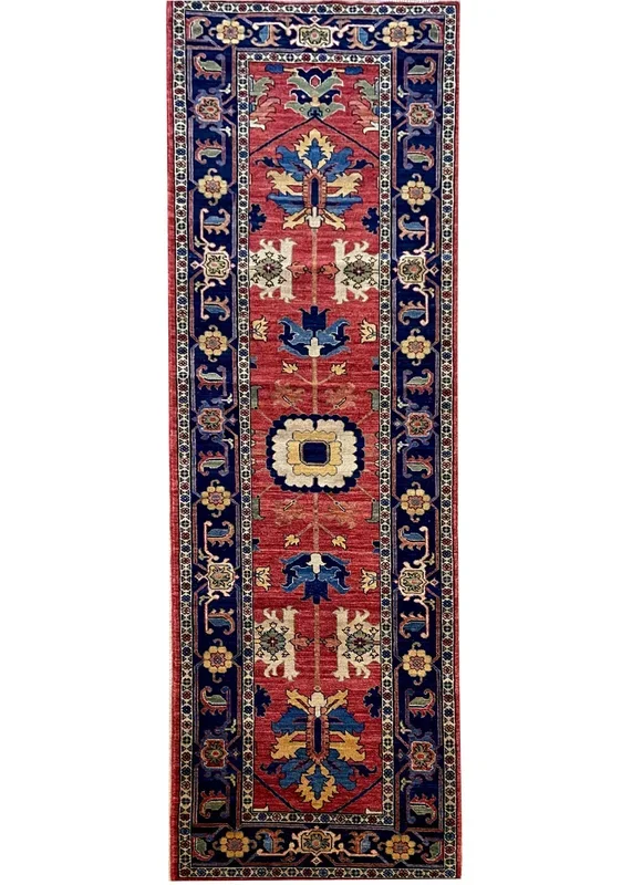 2’8″x10’Afghan Heriz