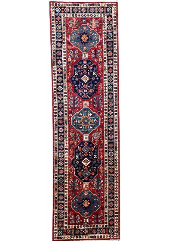 2’9″x9’10” Afghan-Kuba