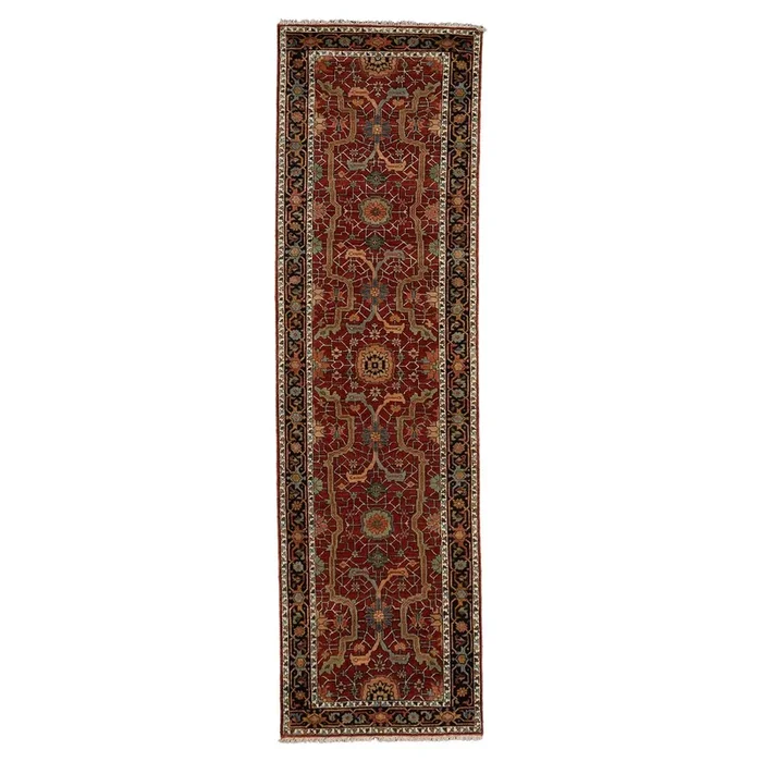 2′ 10″ x 9′ 9″ (03×10) Khanna Collection KH-1000RUNV Wool Rug #016160