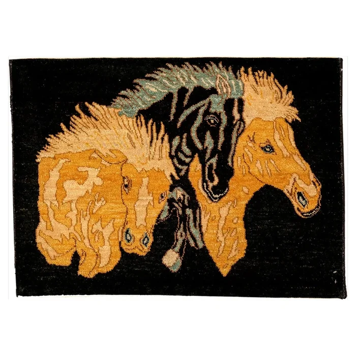 2′ 2″ x 3′ 0″ (02×03) Coral Reef Collection Contemporary Wool Rug #004134