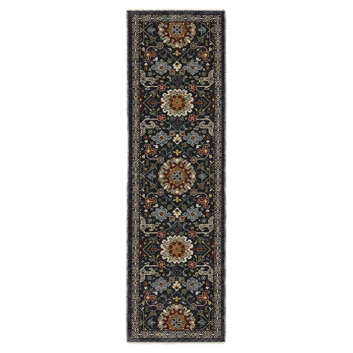 2′ 3″ x 7′ 6″ (02×08) Edinburgh Collection AB-6B Synthetic Rug #016881