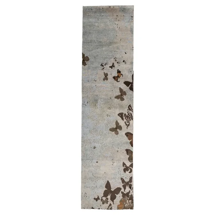 2′ 6″ x 9′ 11″ (03×10) Noor Collection NC-5178B Wool Rug #015436