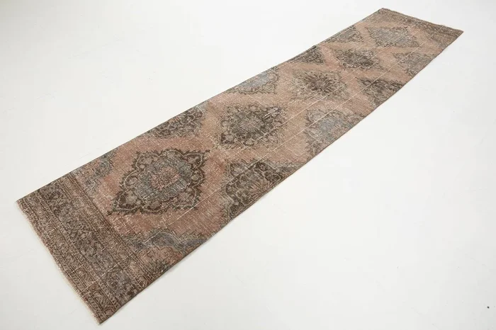 2′ x 12′ Red Turkish Vintage Runner Rug – 4966