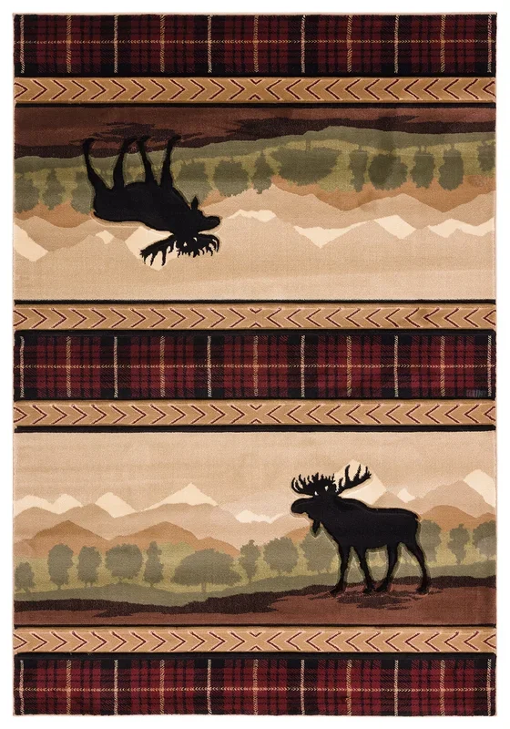 2055-Rose Hill Synthetic Blend Indoor Area Rug by United Weavers
