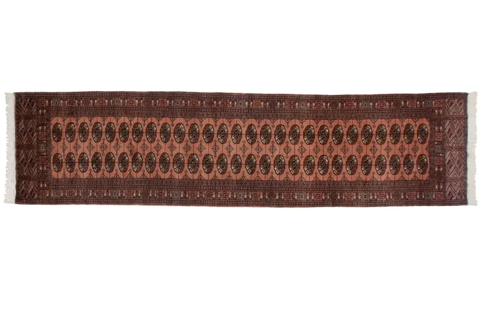 3×11.5 Vintage Fine Bokhara Rug Runner