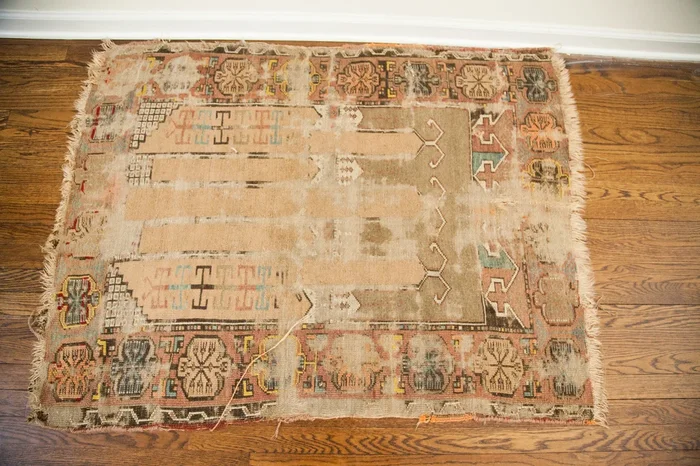 3×4 Antique Turkish Prayer Rug