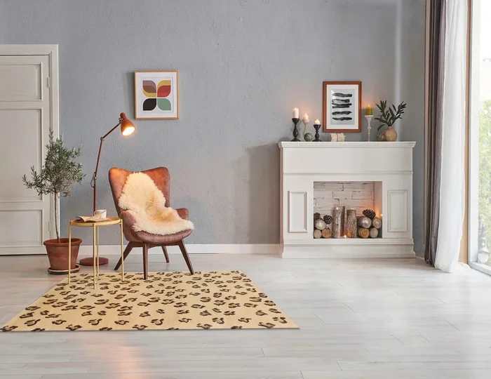 3×5 Beige, Hand Knotted Tibetan 100% Wool Michaelian & Kohlberg Traditional Oriental Area Rug