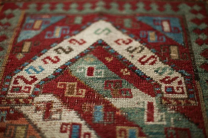 3×5 Colorful Antique Kazak Rug