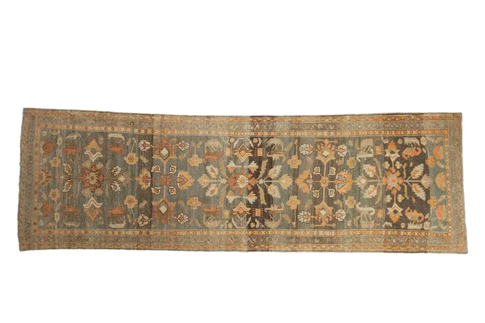 3.5×10.5 Vintage Distressed Lilihan Rug Runner
