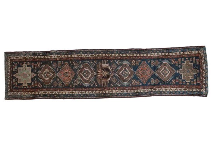 3.5×13.5 Vintage Karaja Rug Runner