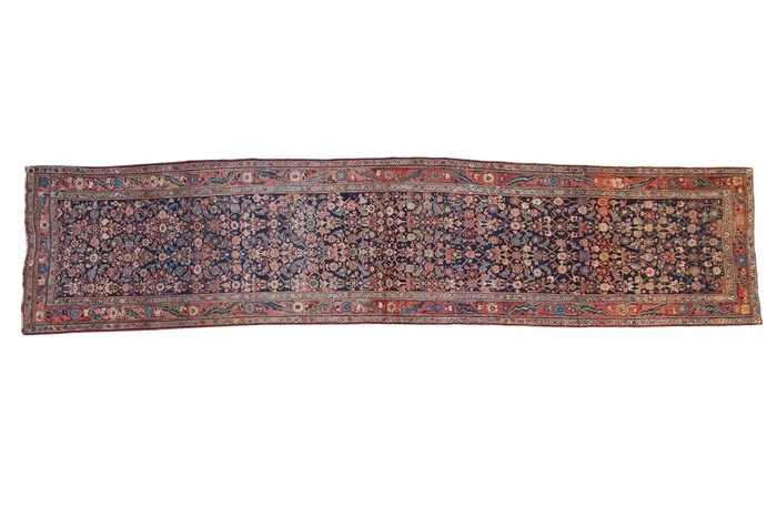 3.5×14.5 Vintage Bijar Rug Runner