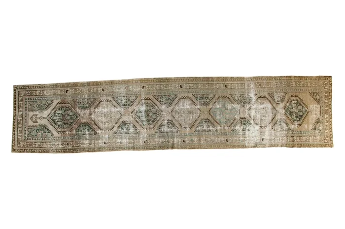 3.5×16 Distressed Vintage Kars Rug Runner