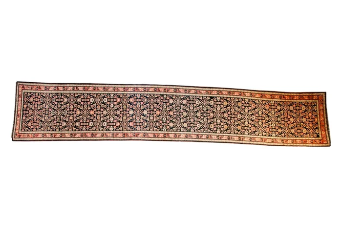 3.5×18.5 Antique Karabagh Rug Runner