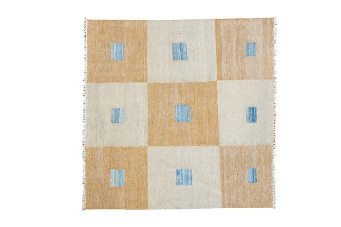 3.5×3.5 New Kilim Square Rug