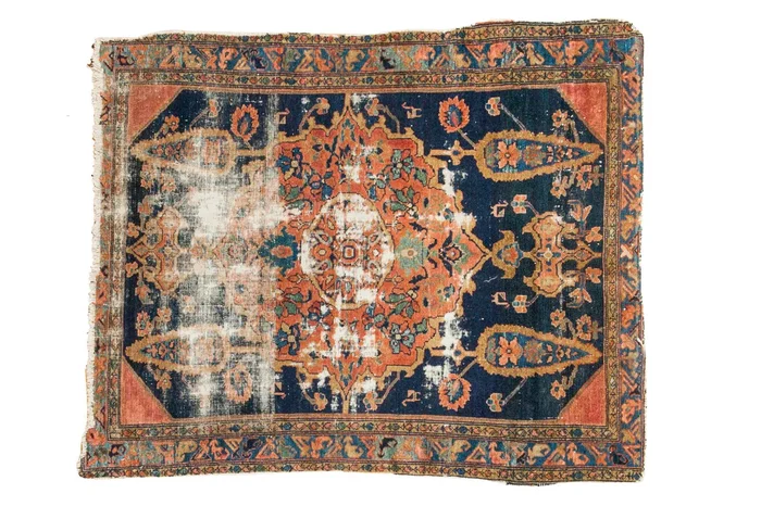 3.5×4 Antique Square Malayer Rug