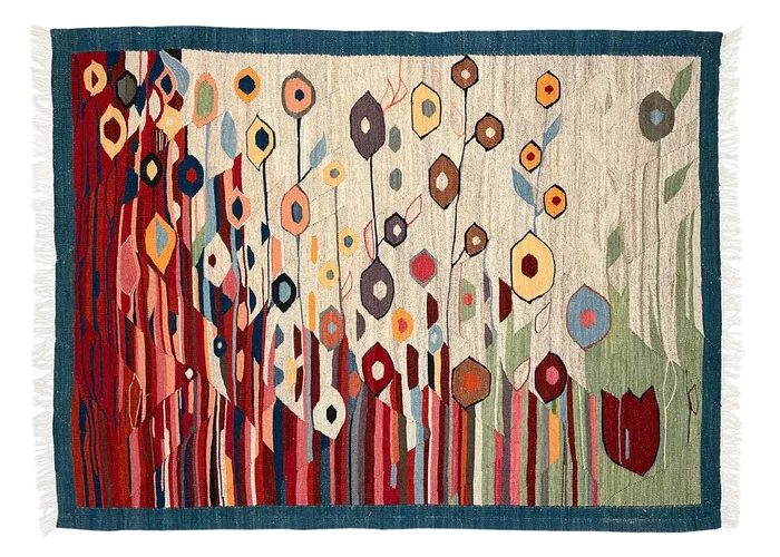 3’8″x5′ Abstract Kilim