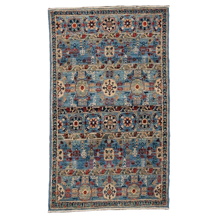 3′ 0″ x 5′ 0″ (03×05) Afghan Nooristan Wool Rug #015892