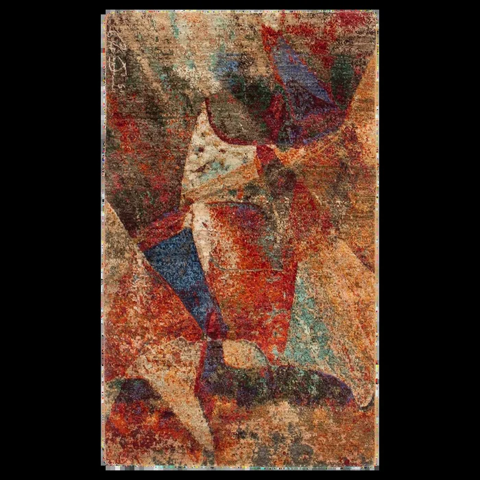 3′ 0″ x 5′ 1″ (03×05) Brian Orner Collection Release the Child (1 of 19) Wool Rug #017627
