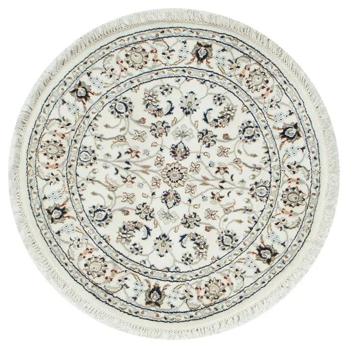 3′ 1″ x 3′ 1″ (03×03) Nain Collection Na1073crcr Wool Rug #016772
